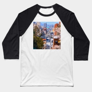 Street in Japan 4 Baseball T-Shirt